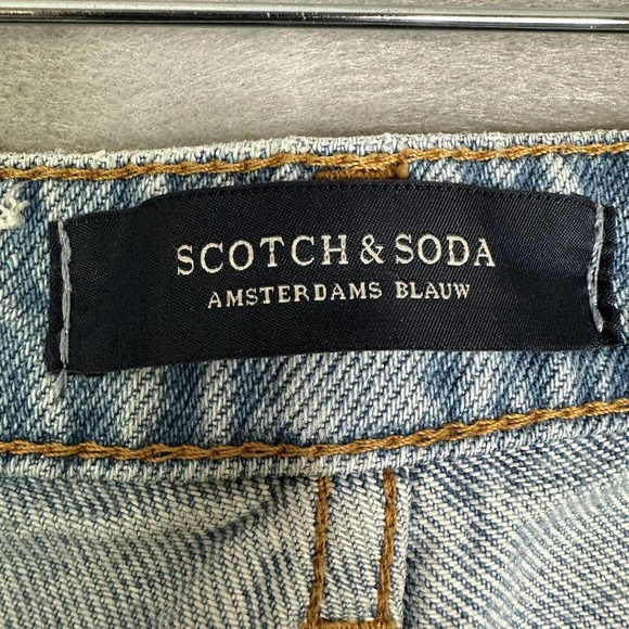 Scotch & Soda Light Blue wide Leg Jeans - Picture 16 of 16
